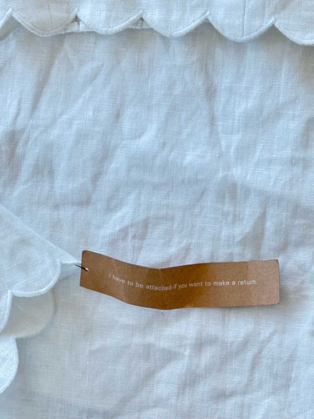 Reformation Yvonne Linen Two-Piece - White - Size 6 - Picture 4 of 4